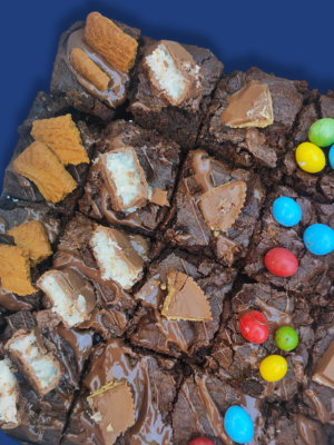 Box de mini brownies